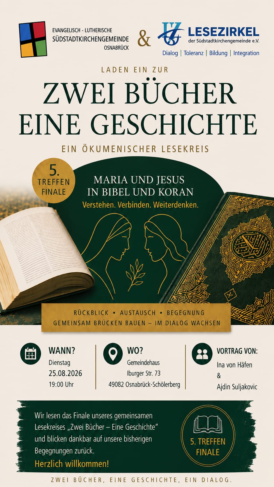 Zwei Bücher eine Geschichte